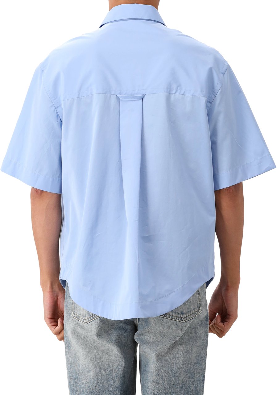 AMI Paris Ami Paris Korte mouw Overhemd Blauw Blauw