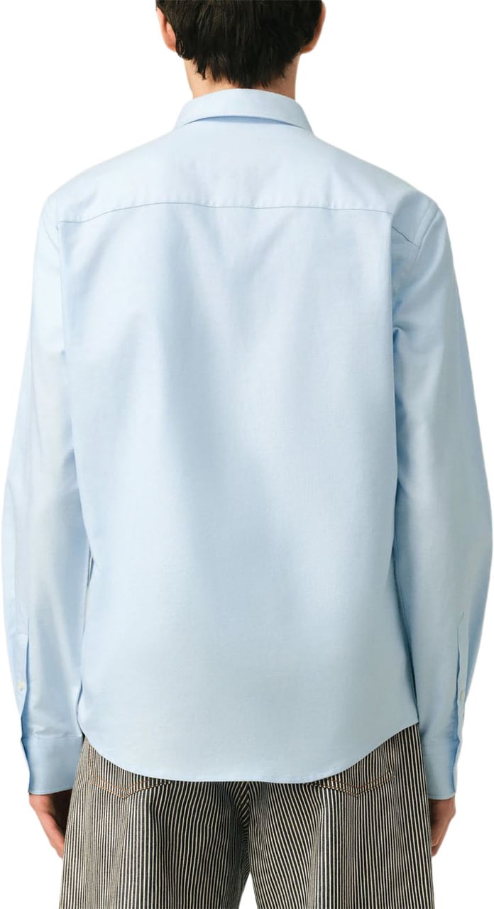AMI Paris Shirts Bleu Ciel Lichtblauw