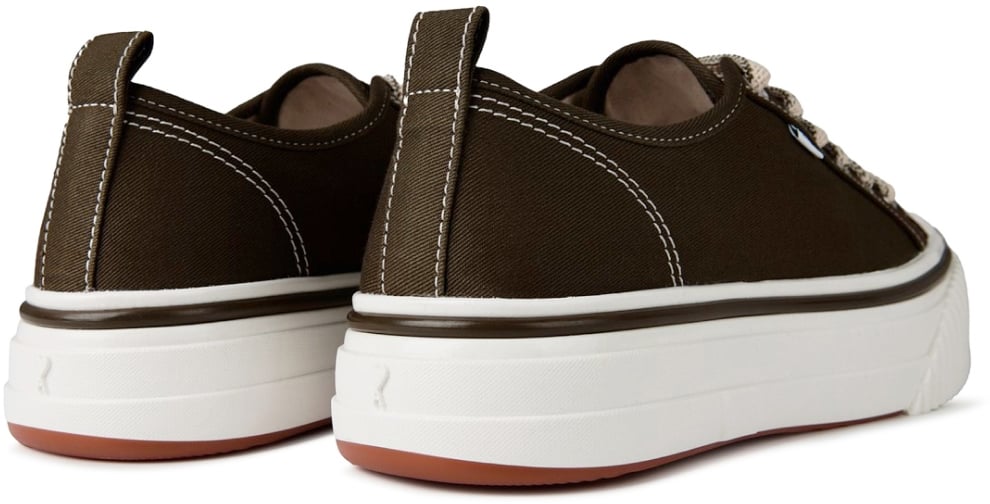 AMI Paris Ami 1980 Logo Low Top Chunky Sneakers Groen