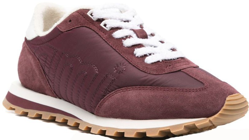 AMI Paris Sneakers Eggplant Paars