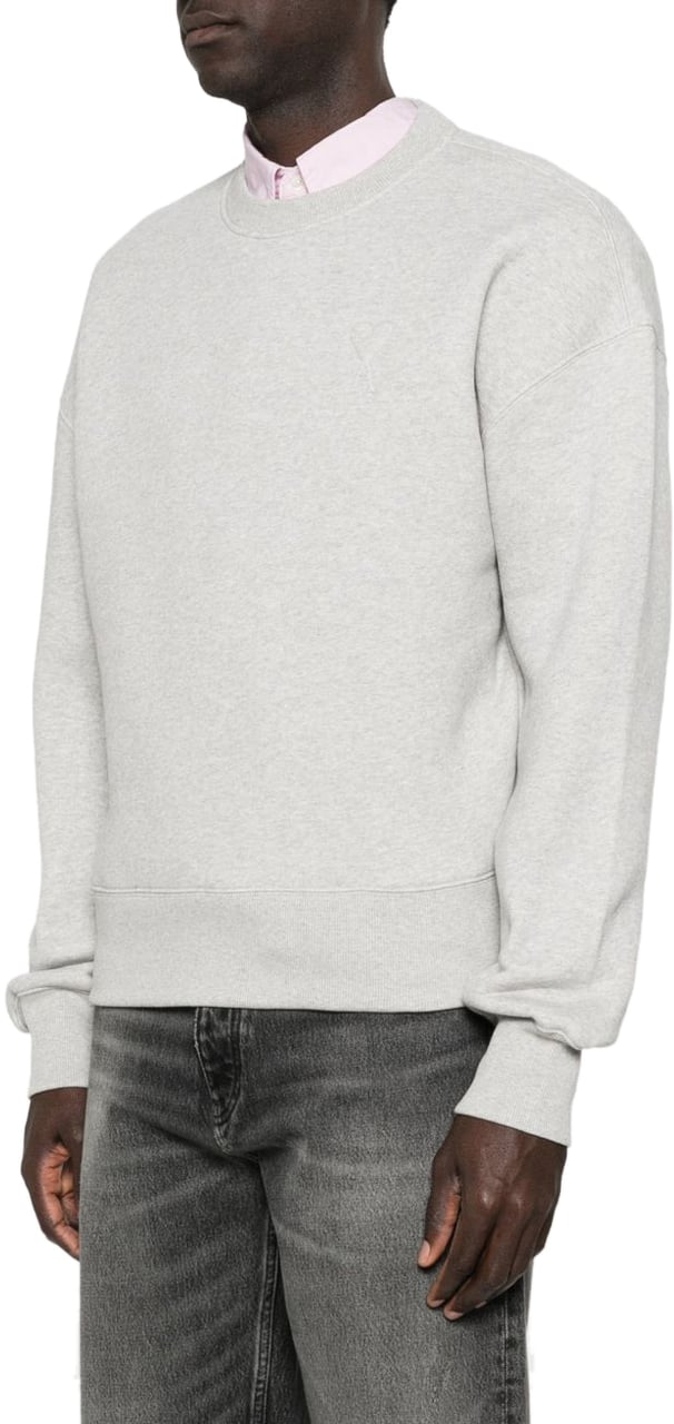 AMI Paris Sweaters Grey Grijs