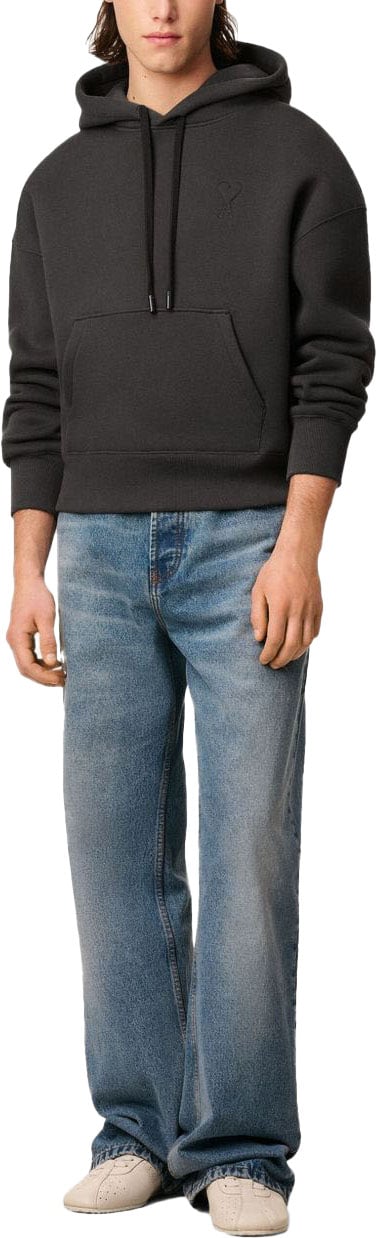 AMI Paris Sweaters Anthracite Grijs