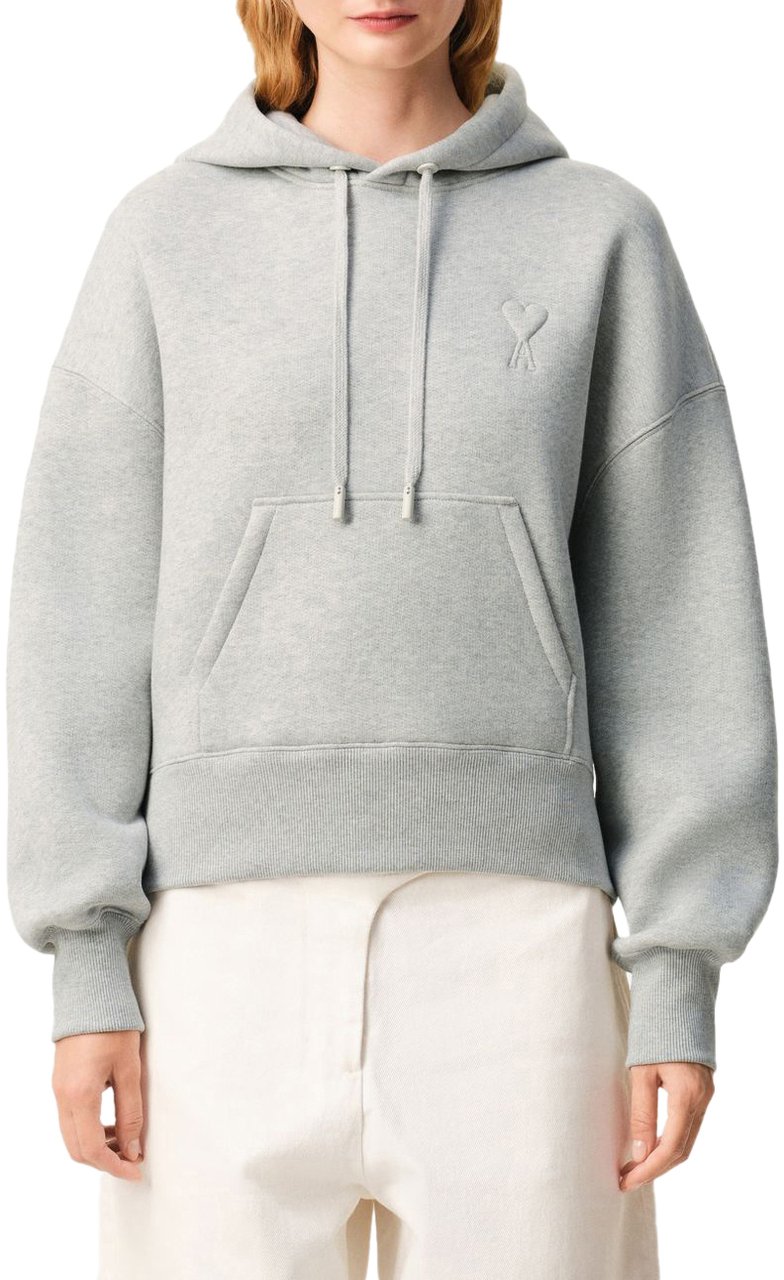 AMI Paris Sweaters Grey Grijs