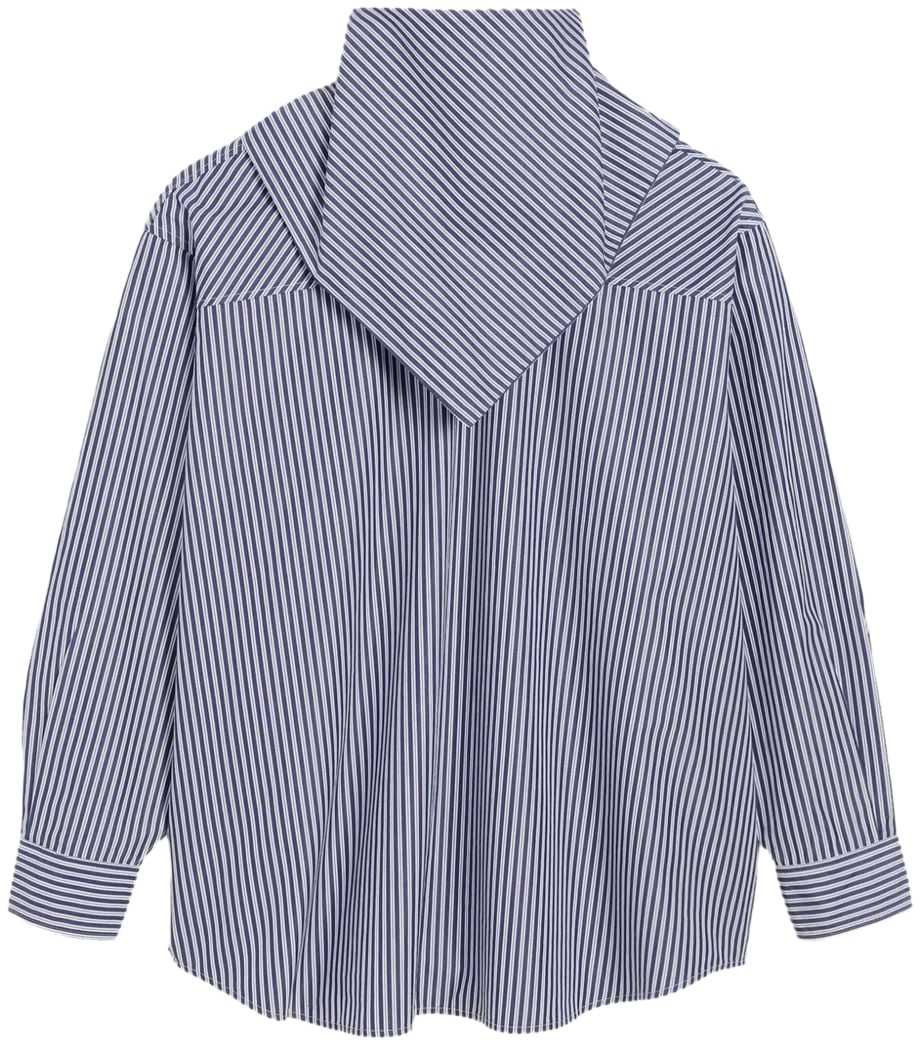 AMI Paris Shirts Clear Blue Blauw