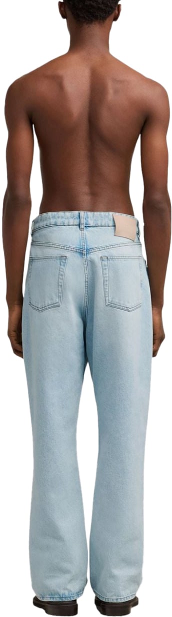 AMI Paris Jeans Bleach Blue Blauw