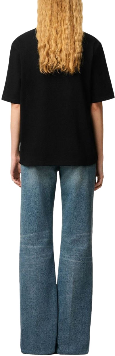 AMI Paris T-Shirts And Polos Black Zwart