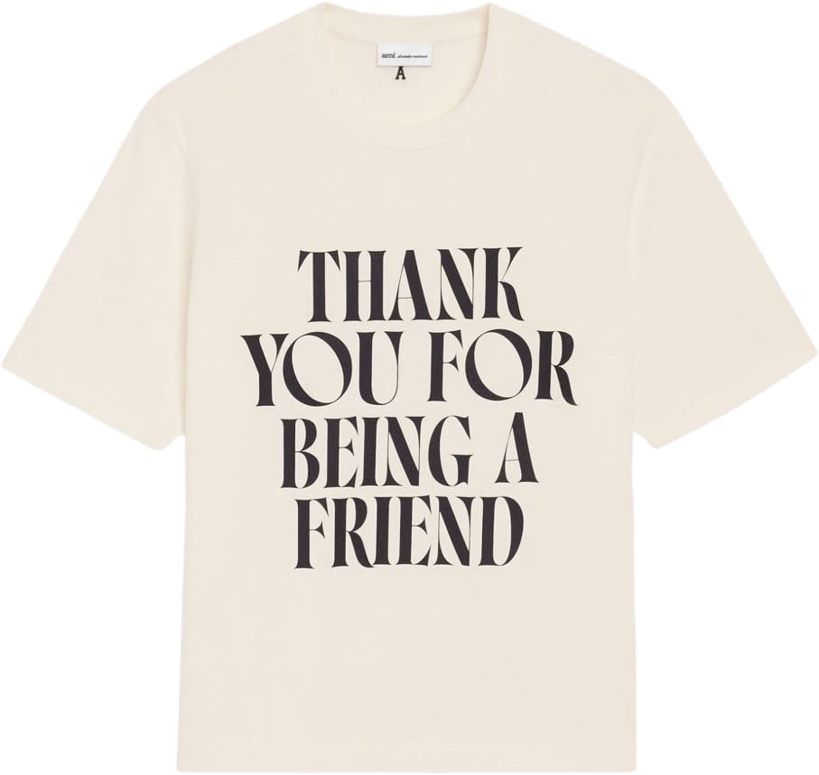 AMI Paris T-Shirts And Polos Beige Beige