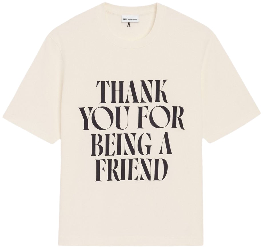 AMI Paris T-Shirts And Polos White Wit