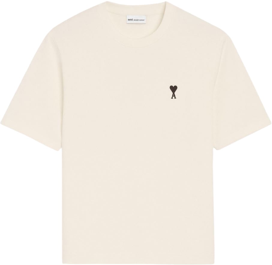 AMI Paris T-Shirts And Polos Beige Beige