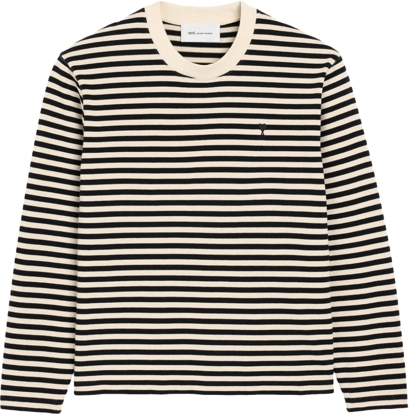 AMI Paris T-Shirts And Polos Black Zwart