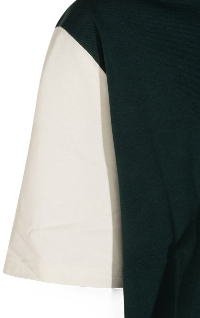 AMI Paris T-Shirts And Polos Green Donkergroen