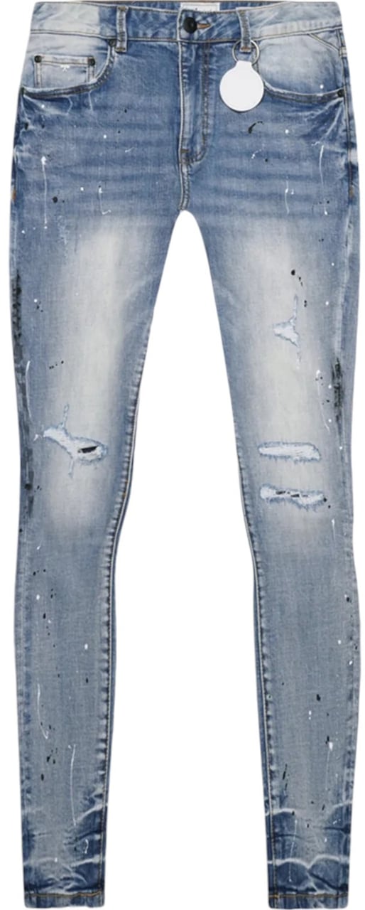 Amicci Heren Jeans Blauw
