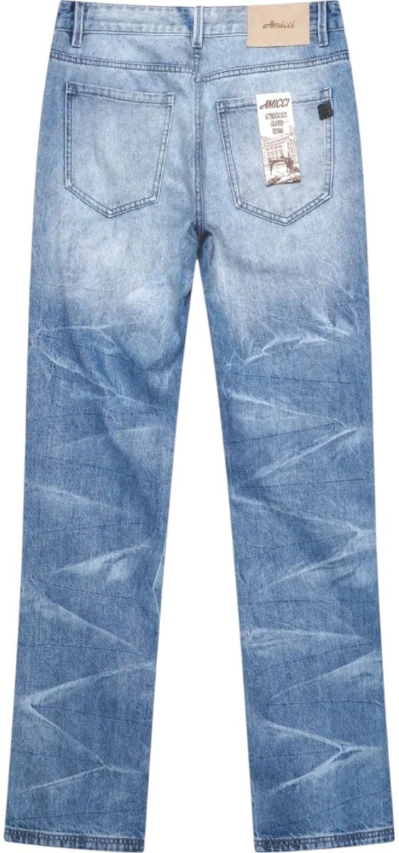 Amicci Heren Jeans Blauw