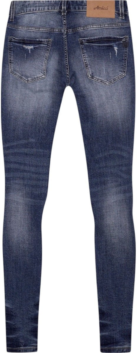 Amicci Heren Jeans Blauw