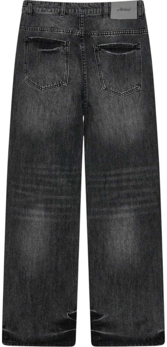 Amicci Heren Jeans Grijs