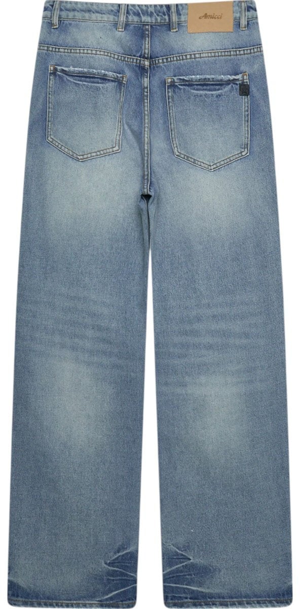 Amicci Heren Jeans Blauw