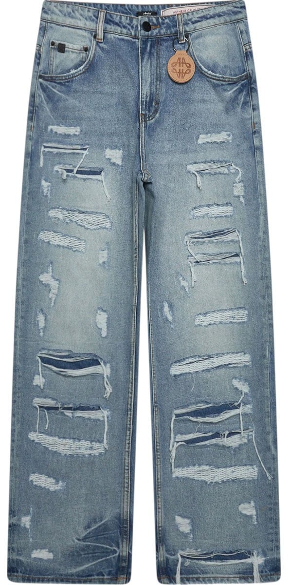 Amicci Heren Jeans Blauw