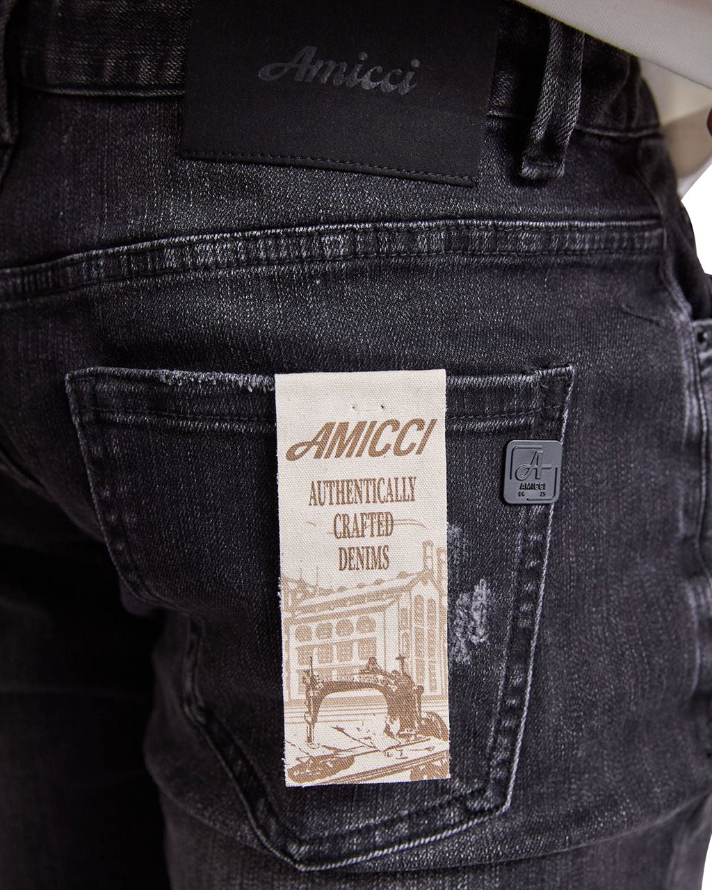 Amicci Rocco Broek Zwart
