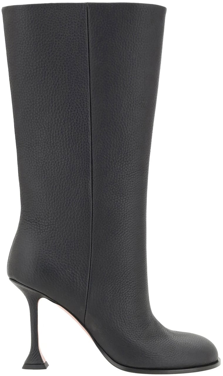 Amina Muaddi Amina Muaddi Liya Boots Zwart