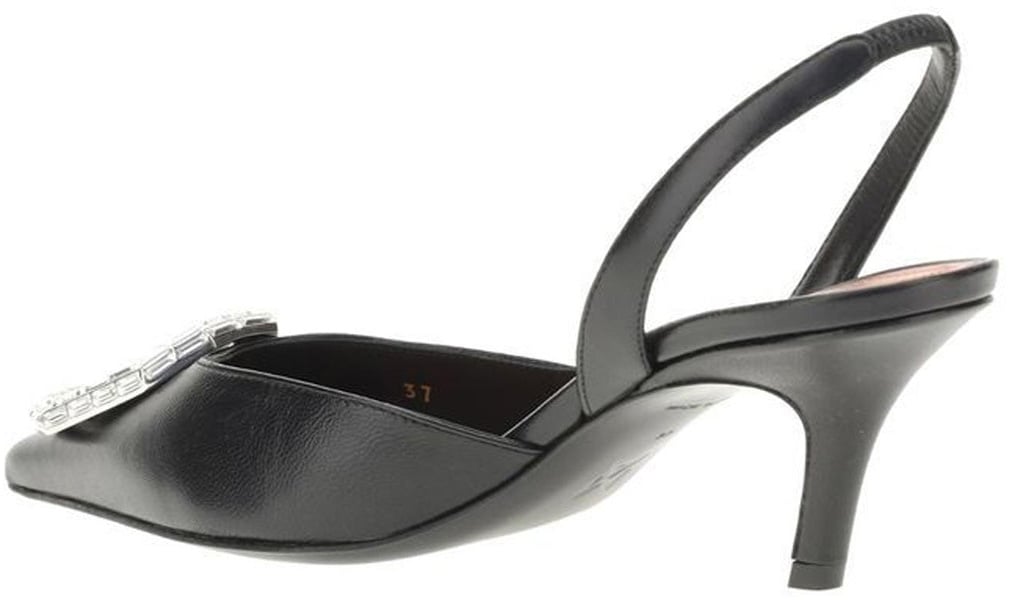 Amina Muaddi Amina Muaddi Camelia 60 Slingback Pumps Zwart