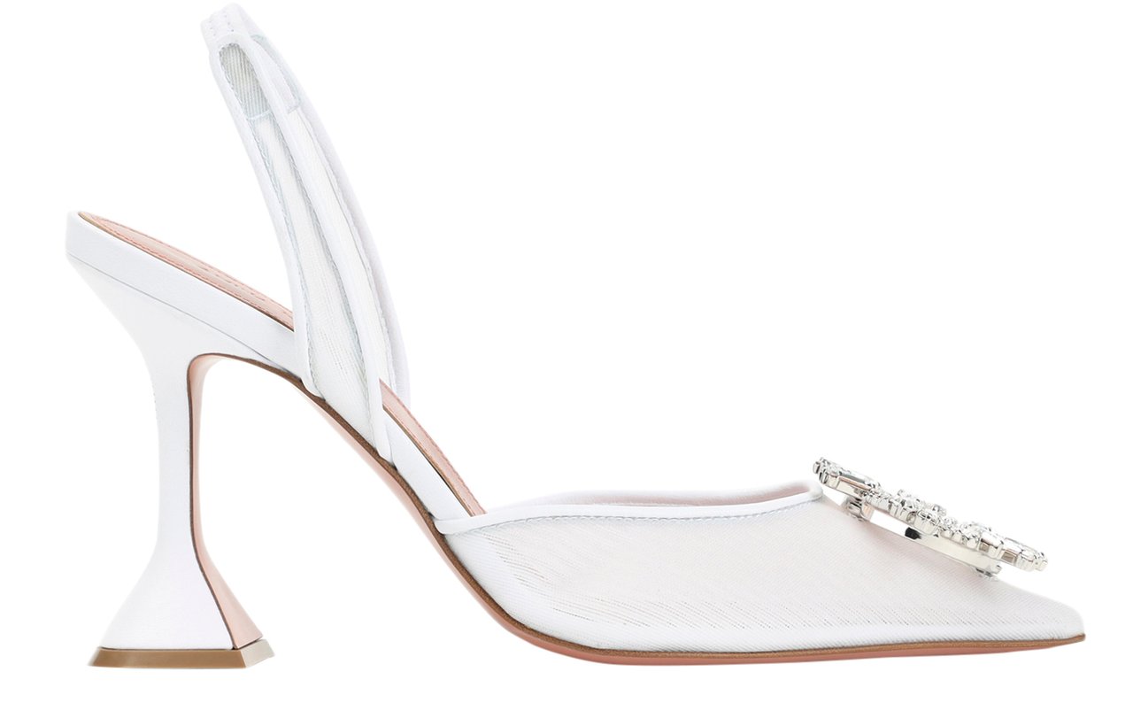 Amina Muaddi AMINA MUADDI 13S362832BEG Wit