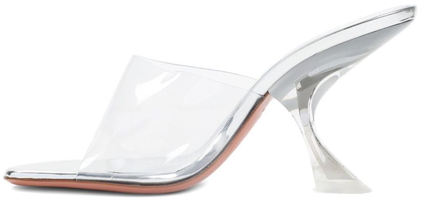 Amina Muaddi Sandals Grey Grijs