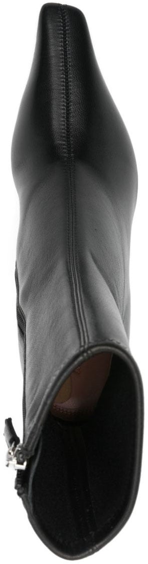 Amina Muaddi Boots Black Zwart