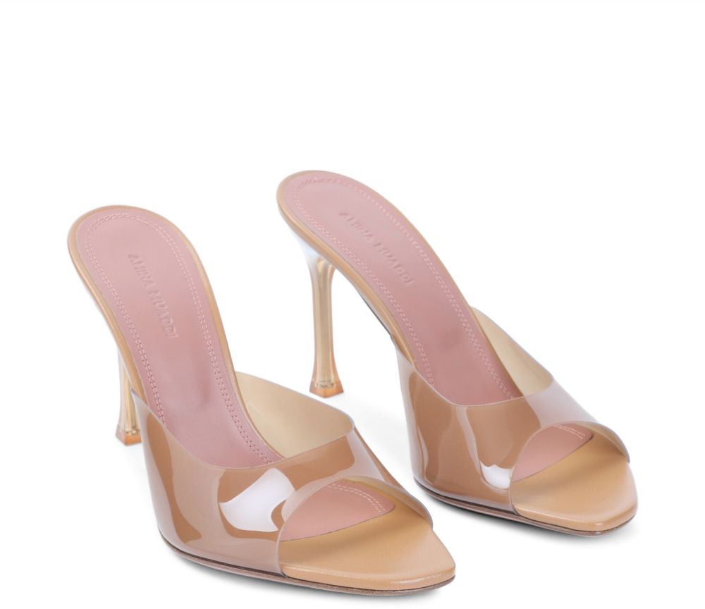 Amina Muaddi Sandals Beige Beige