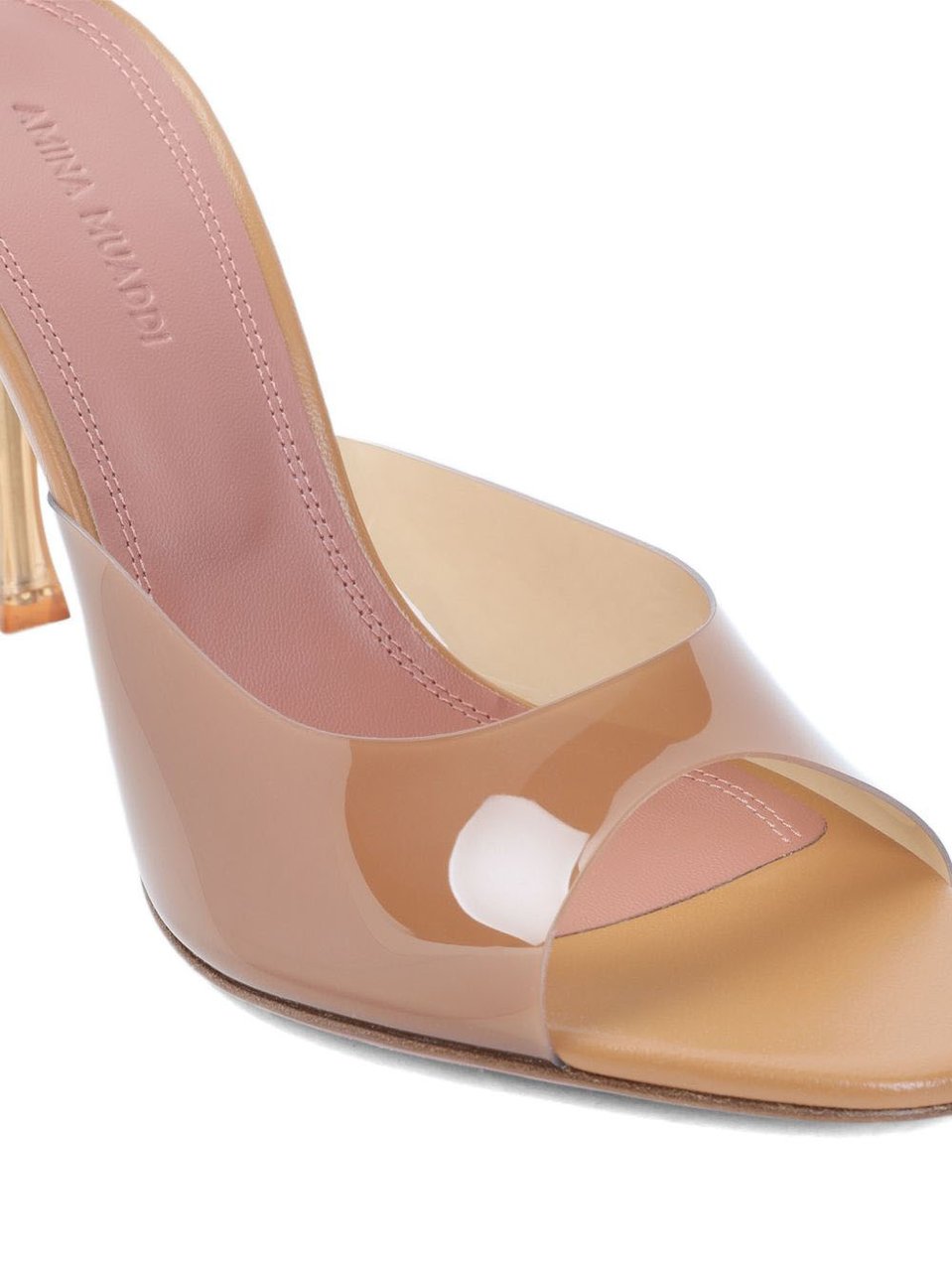 Amina Muaddi Sandals Beige Beige