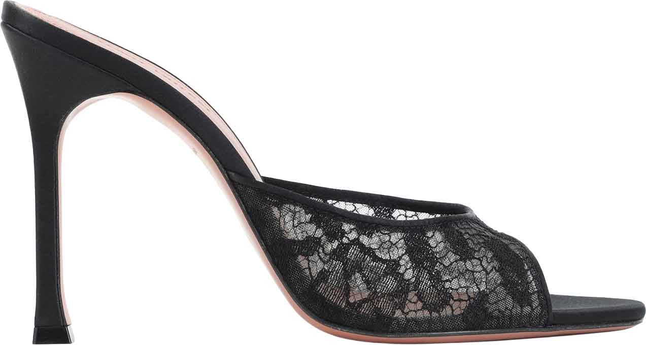 Amina Muaddi Alexa Lace Slipper Divers
