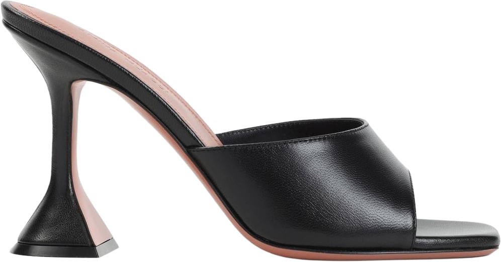 Amina Muaddi Sandals Black Zwart