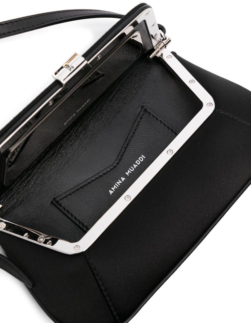 Amina Muaddi Bags Black Zwart