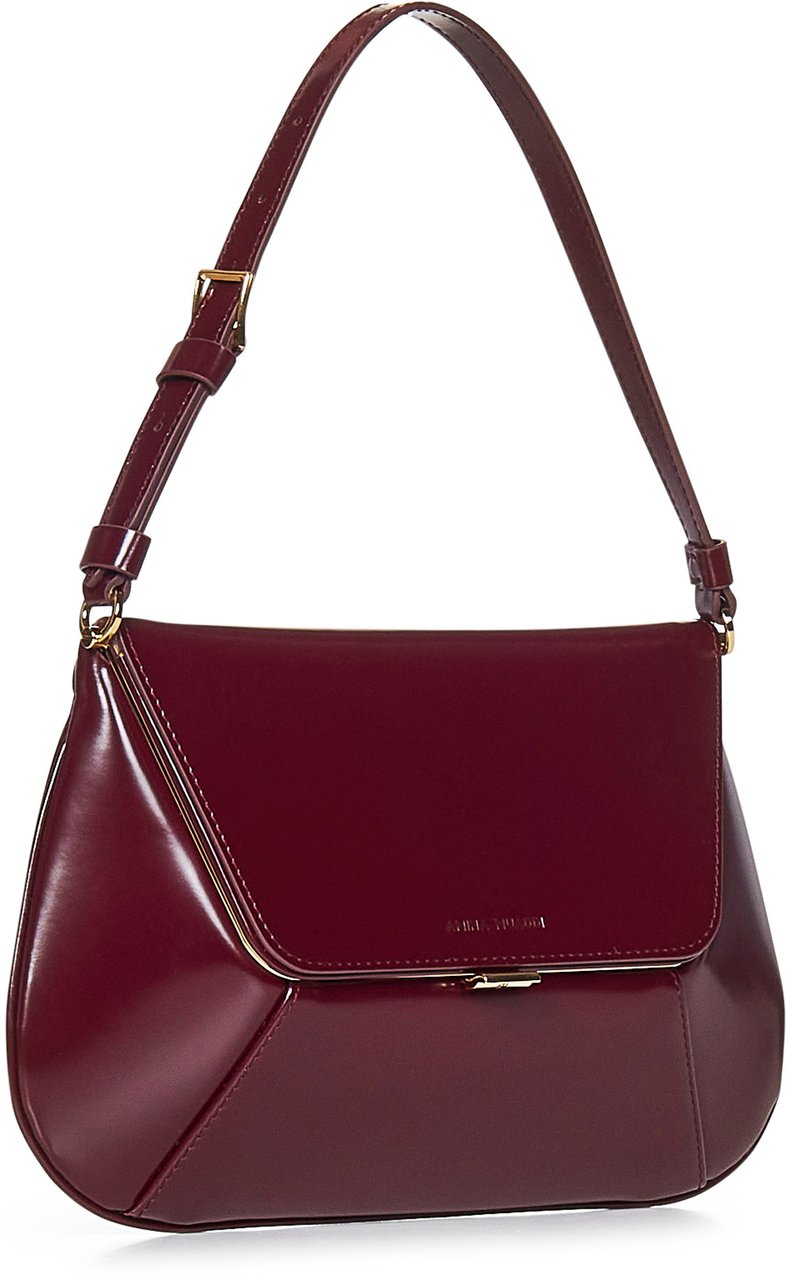 Amina Muaddi Bags Vino Rood