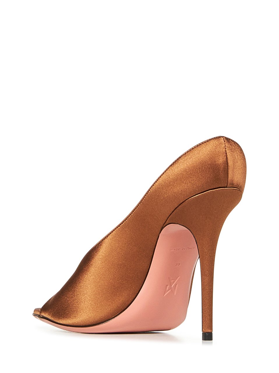 Amina Muaddi Sandals Brown Bruin