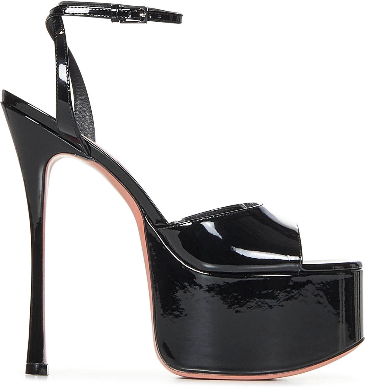Amina Muaddi Sandals Black Zwart