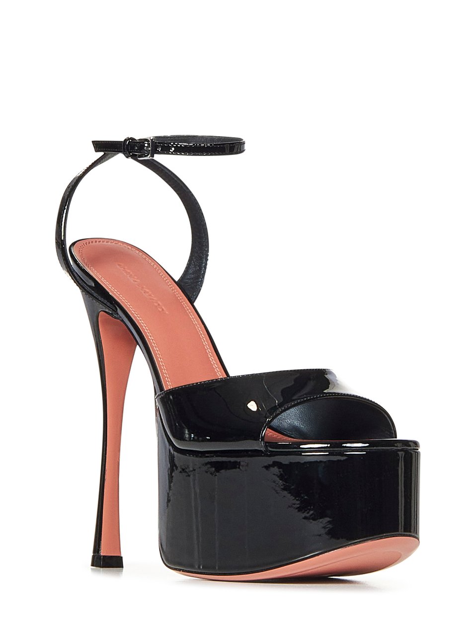 Amina Muaddi Sandals Black Zwart