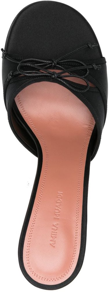 Amina Muaddi Sandals Black Zwart
