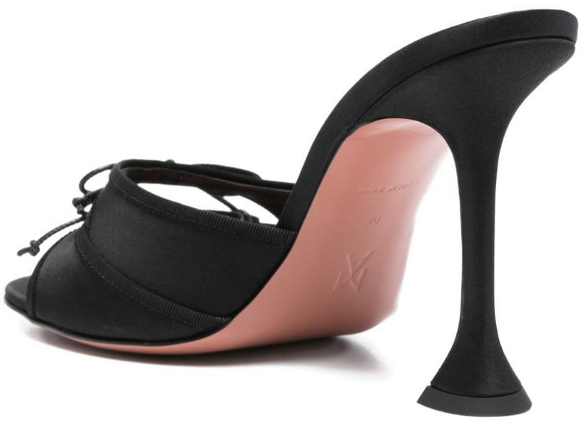 Amina Muaddi Sandals Black Zwart
