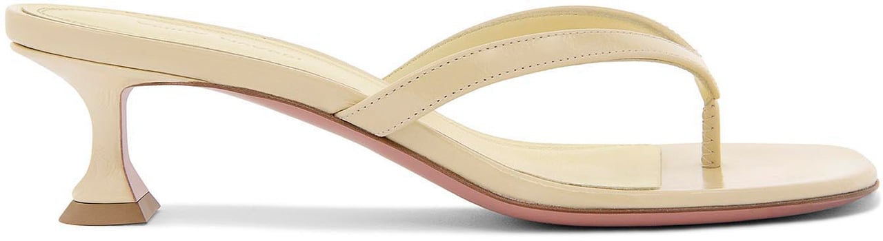 Amina Muaddi Sandals Beige Beige
