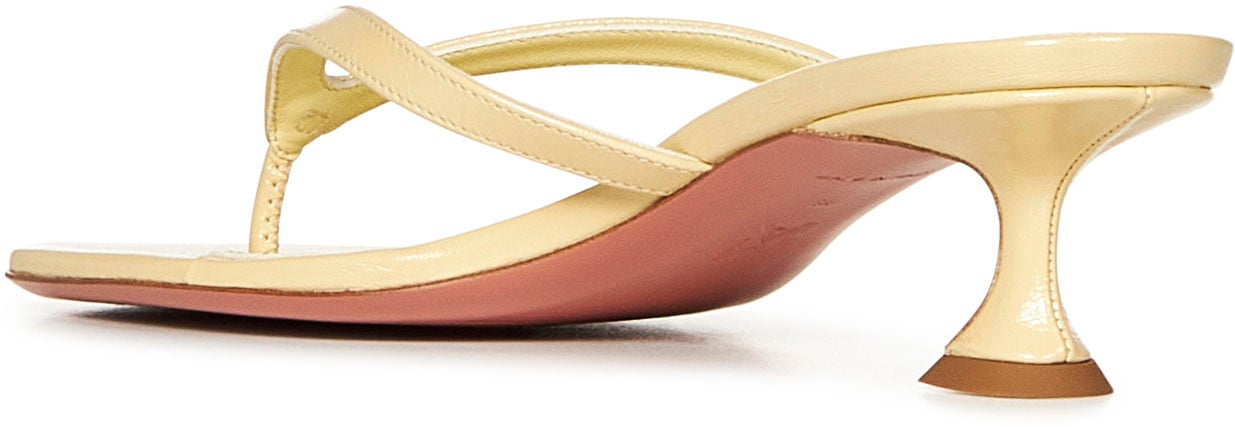 Amina Muaddi Sandals Beige Beige