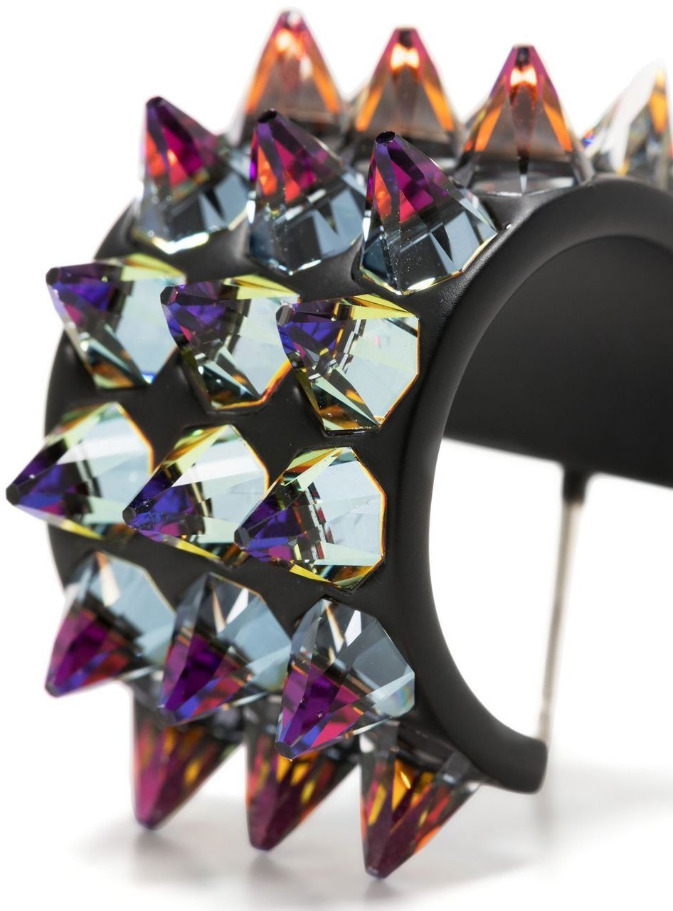 Amina Muaddi Bijoux Red Rood