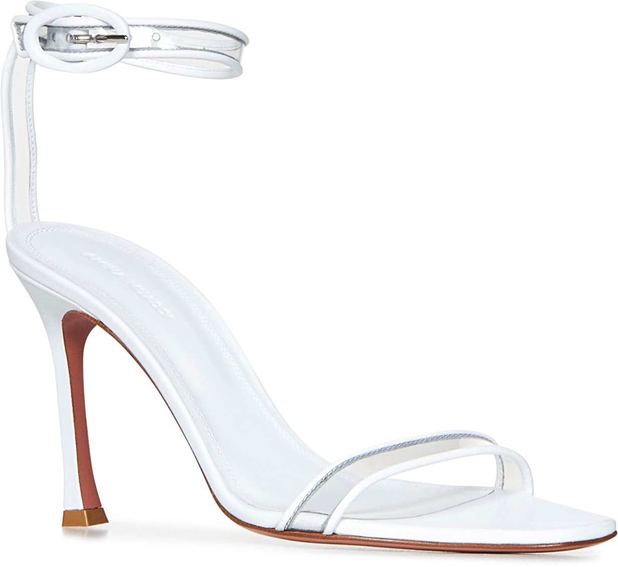Amina Muaddi Sandals White Wit