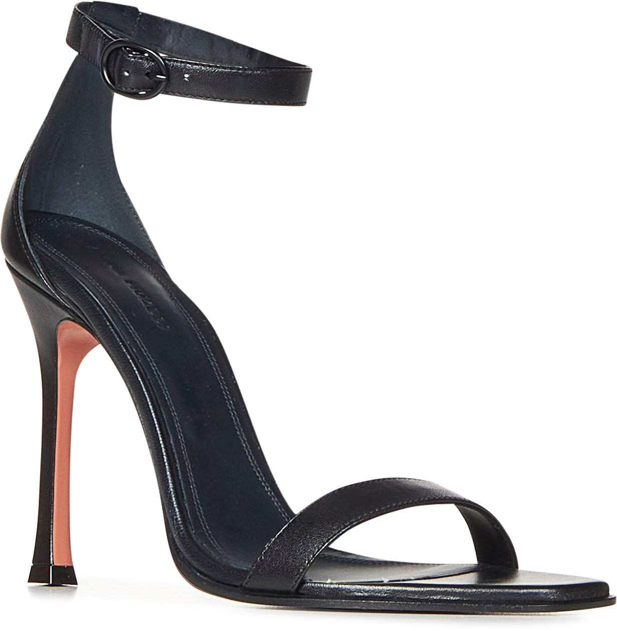 Amina Muaddi Sandals Black Zwart