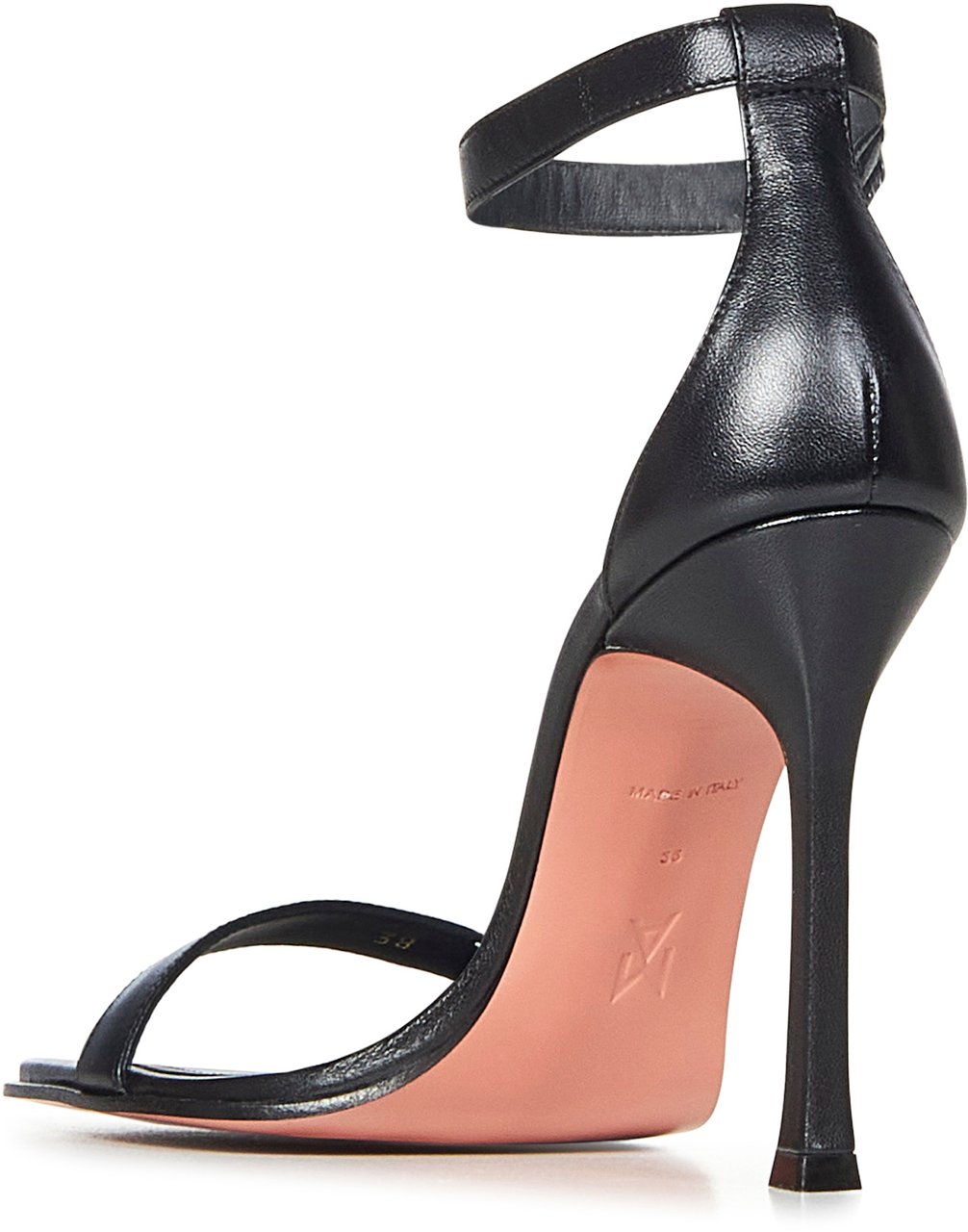 Amina Muaddi Sandals Black Zwart