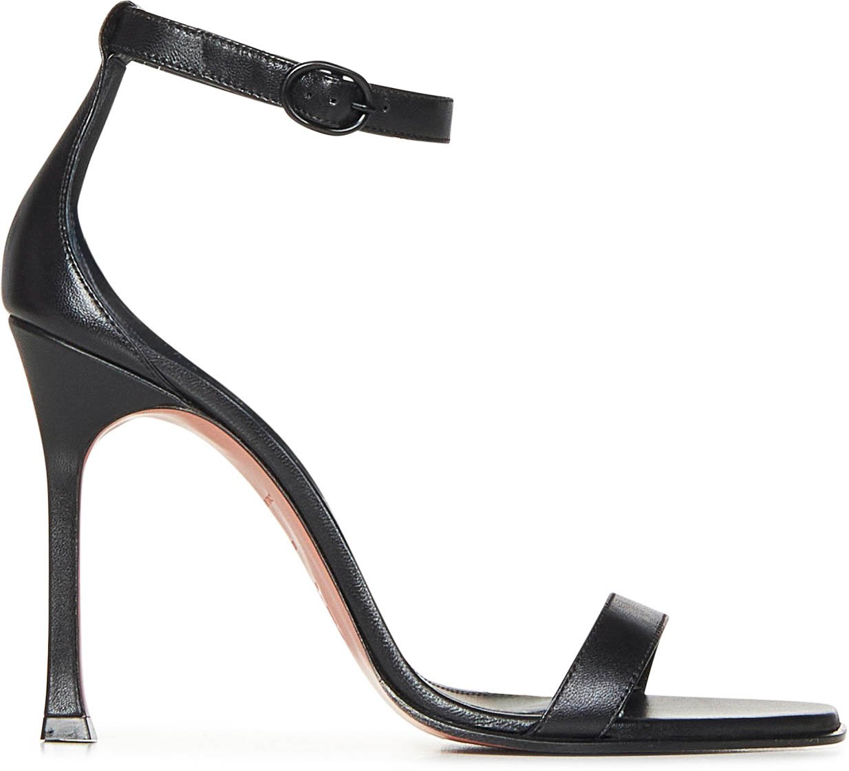 Amina Muaddi Sandals Black Zwart