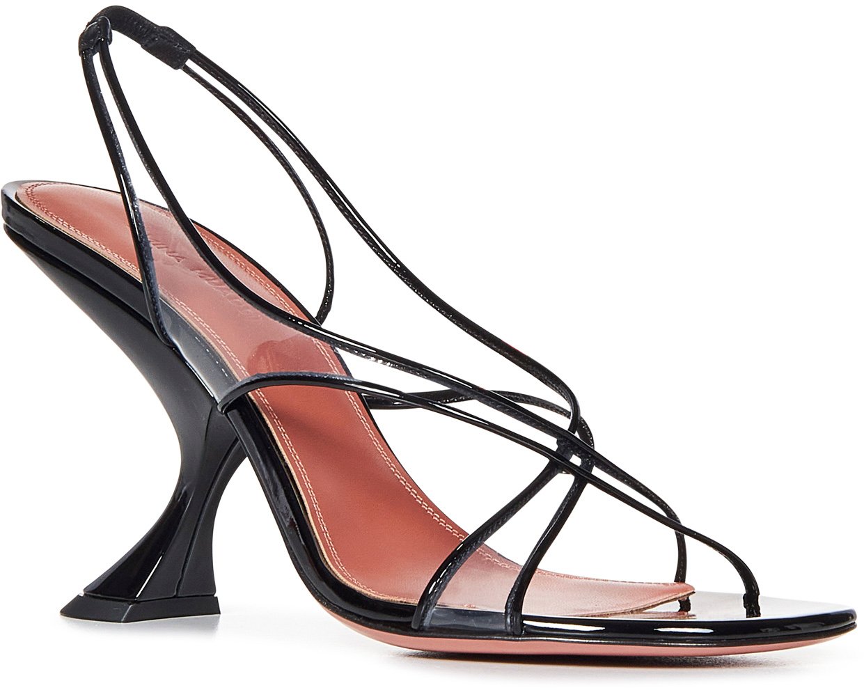 Amina Muaddi Sandals Black Zwart