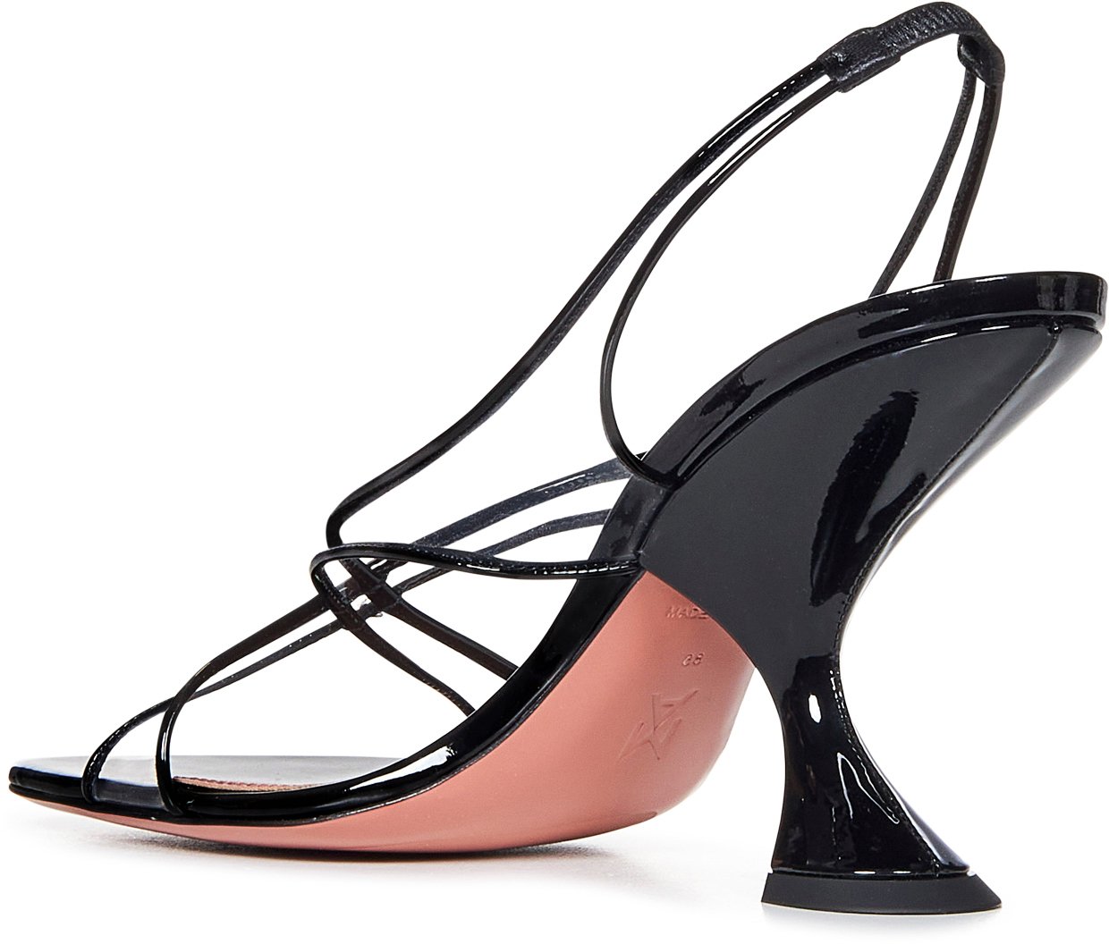 Amina Muaddi Sandals Black Zwart