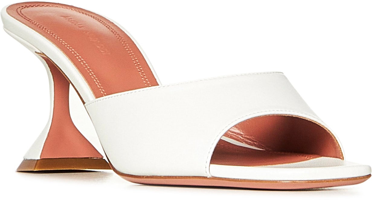 Amina Muaddi Sandals White Wit