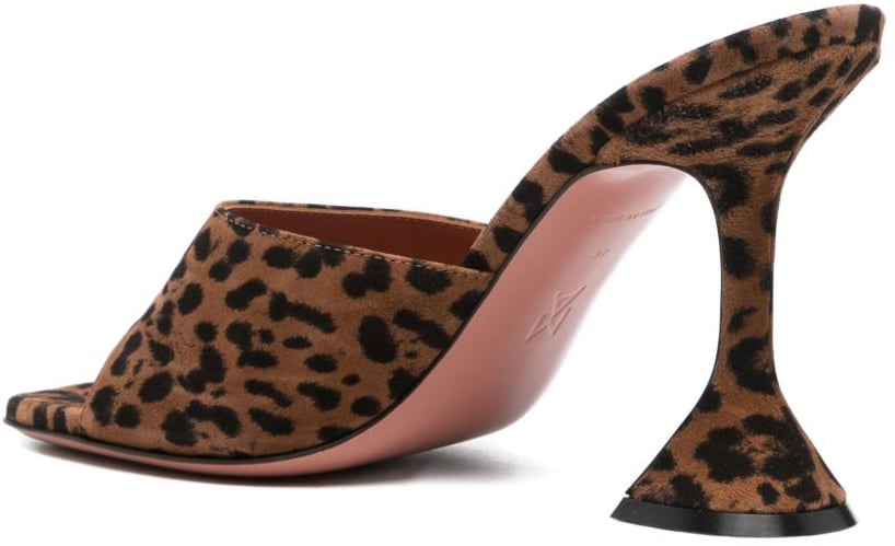 Amina Muaddi Sandals Brown Bruin