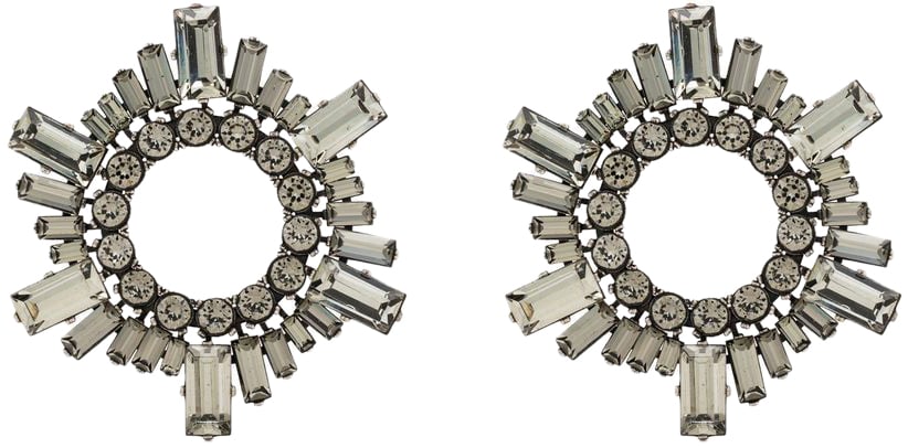 Amina Muaddi Bijoux Black Zwart